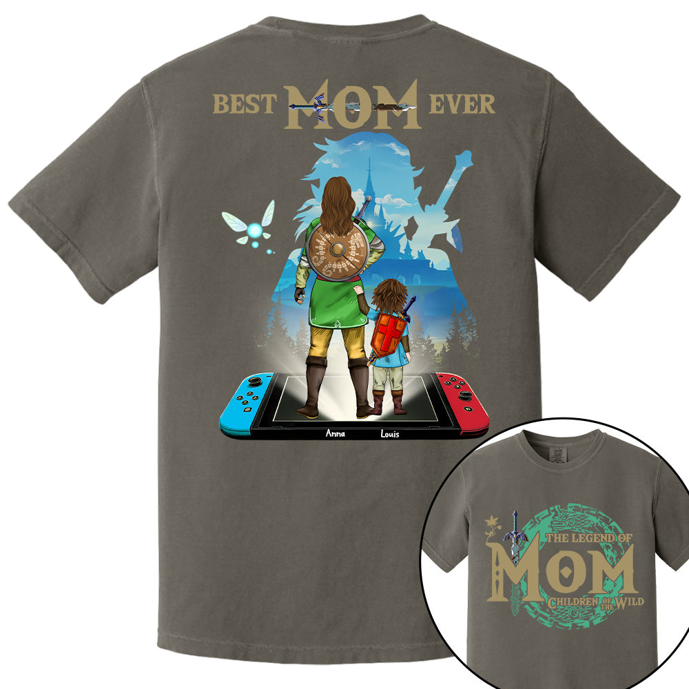 Personalized Gifts For Mom Shirt The Legend Of Mom Shirt - Children Of The Wild Shirt Tu24