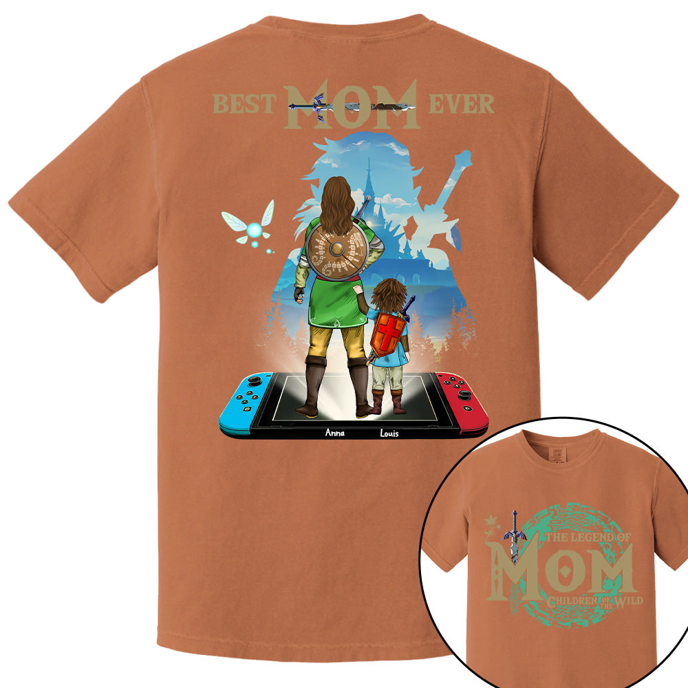 Personalized Gifts For Mom Shirt The Legend Of Mom Shirt - Children Of The Wild Shirt Tu24