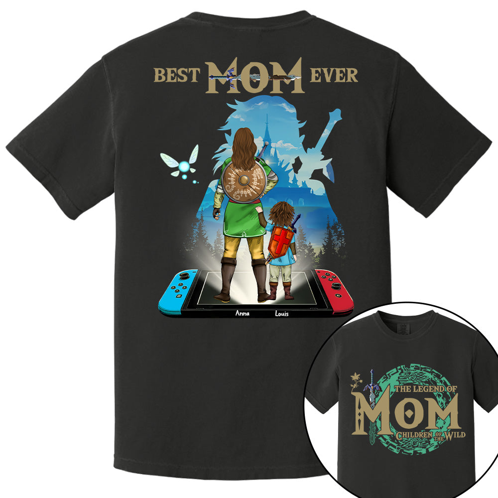 Personalized Gifts For Mom Shirt The Legend Of Mom Shirt - Children Of The Wild Shirt Tu24
