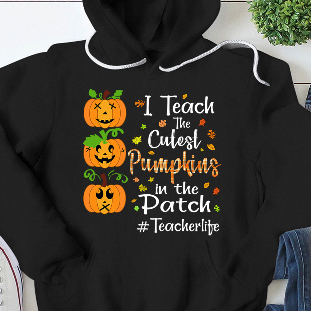 Personalized Pumpkin Shirt - See No Evil, Hear No Evil, Speak No Evil Teacher Halloween K1702 Trhn
