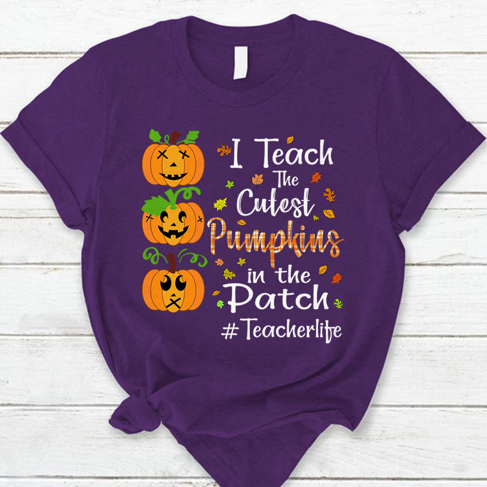 Personalized Pumpkin Shirt - See No Evil, Hear No Evil, Speak No Evil Teacher Halloween K1702 Trhn