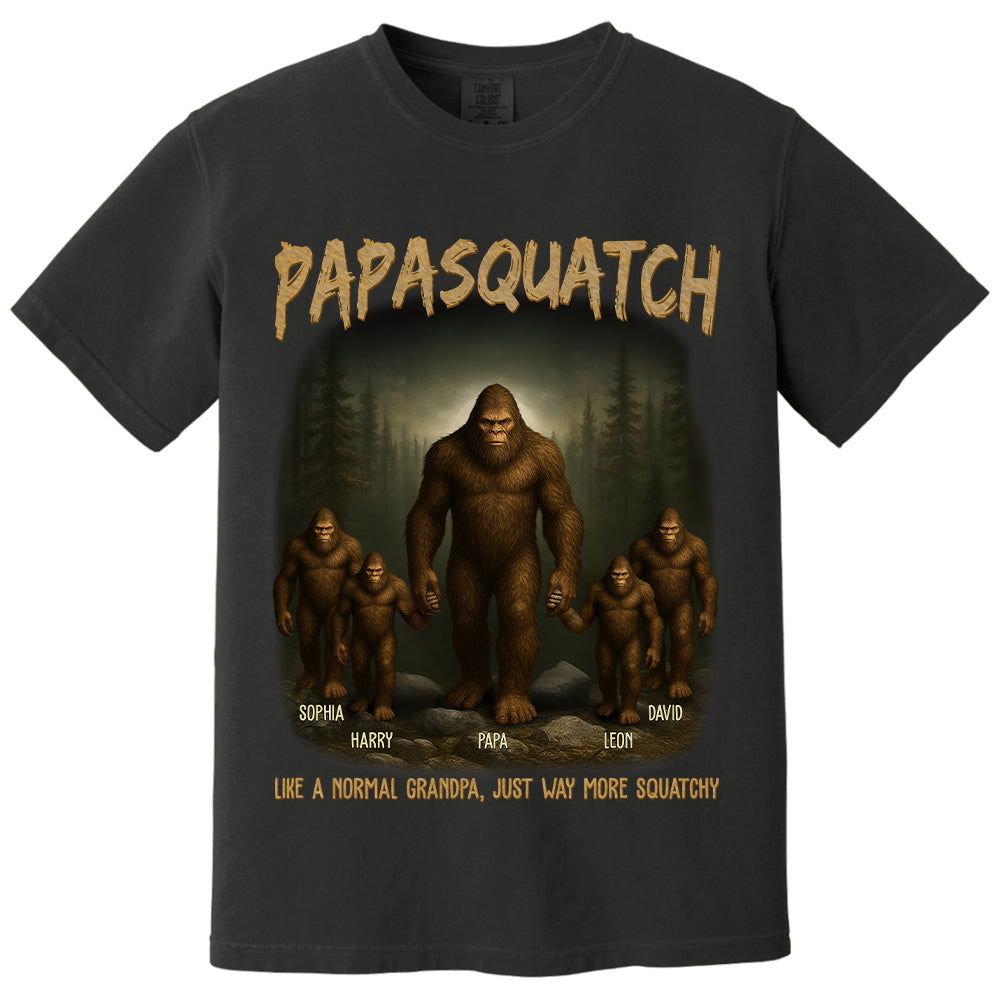 Custom Grandpasquatch Like A Normal Grandpa Bigfoot Shirt N3005 VH01