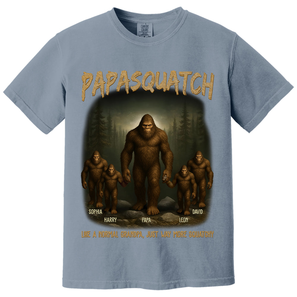 Custom Grandpasquatch Like A Normal Grandpa Bigfoot Shirt N3005 VH01