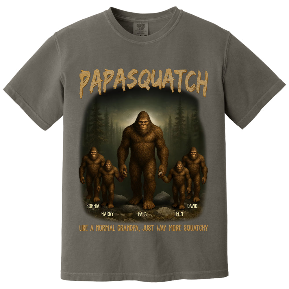 Custom Grandpasquatch Like A Normal Grandpa Bigfoot Shirt N3005 VH01