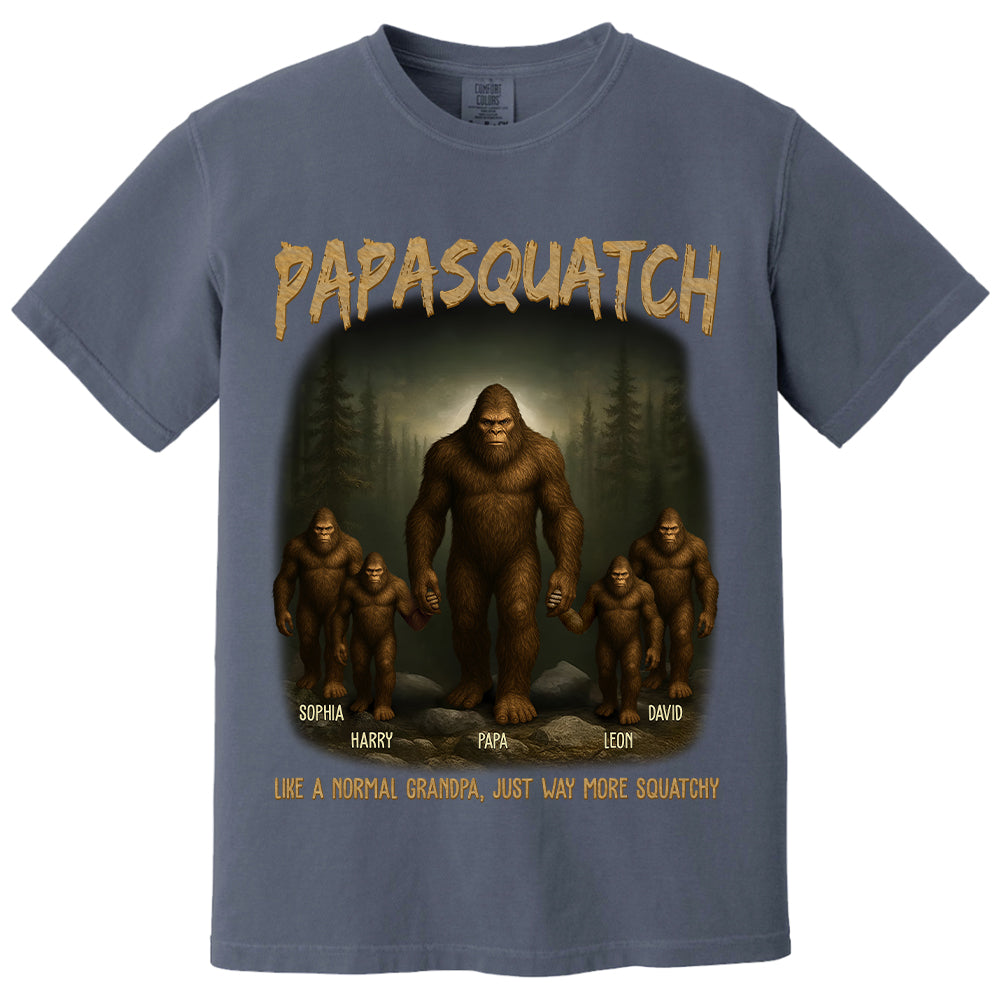 Custom Grandpasquatch Like A Normal Grandpa Bigfoot Shirt N3005 VH01