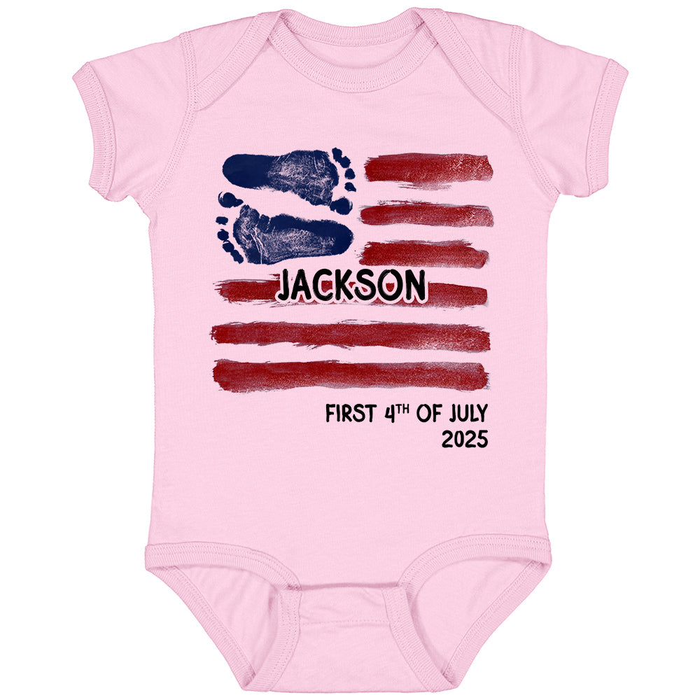 Born To Sparkle And Shine - Personalized Custom Baby Onesie Tm01