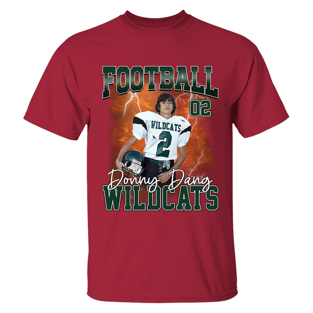 Game Day Football Personalized Shirt Custom Your Photo Gift For Football Player