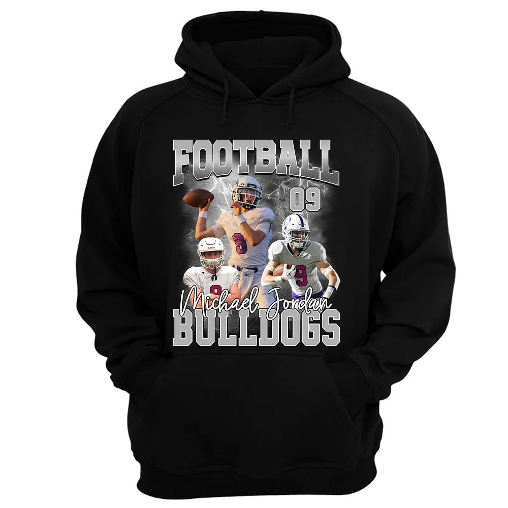 Game Day Football Personalized Shirt Custom Your Photo Gift For Football Player