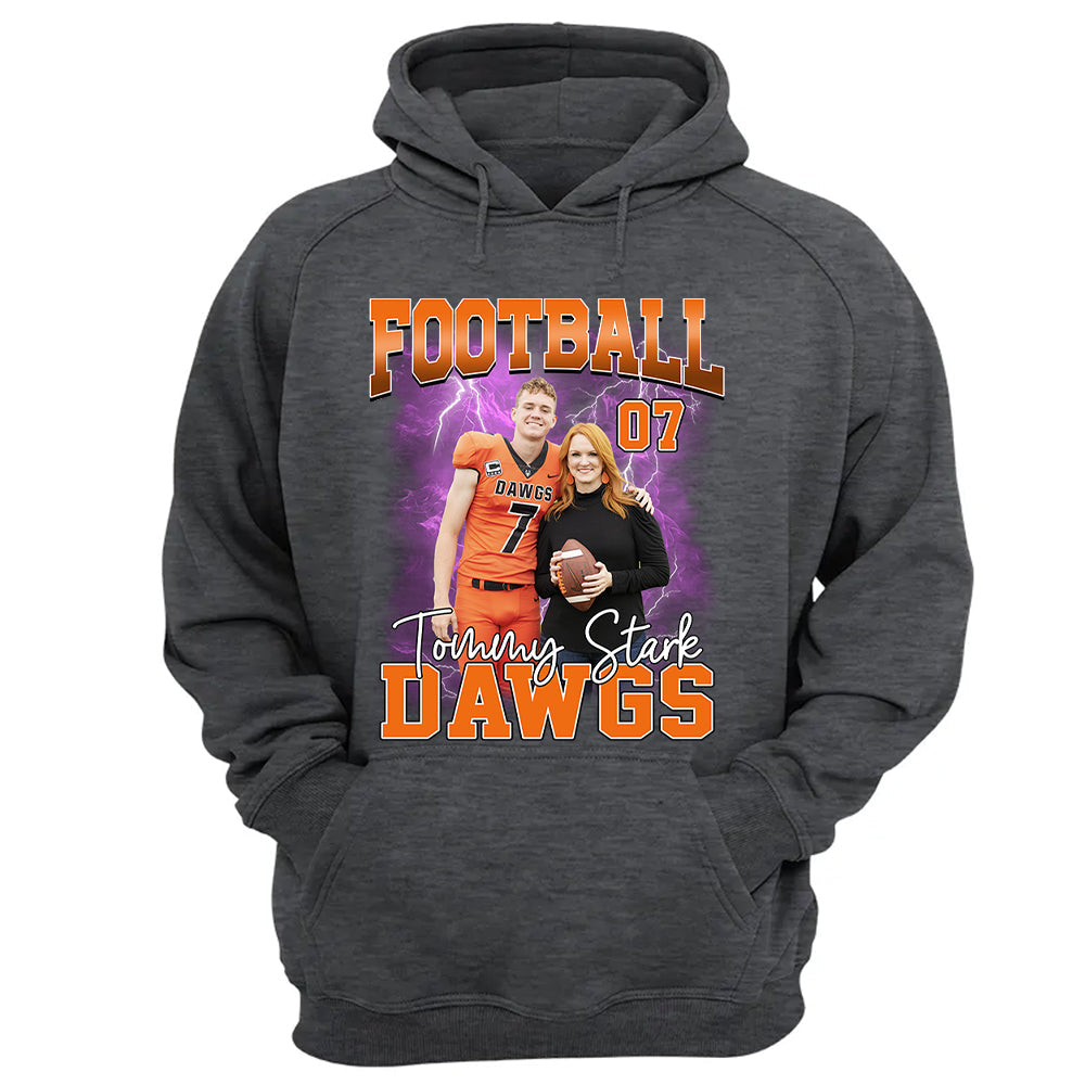 Game Day Football Personalized Shirt Custom Your Photo Gift For Football Player