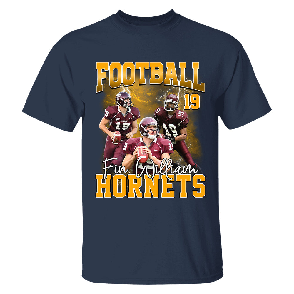 Game Day Football Personalized Shirt Custom Your Photo Gift For Football Player
