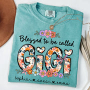 Personalized Blessed To Be Called NaNa, Custom Nickname And Grandkids T1807 Do99
