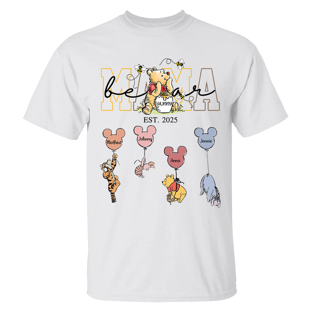 Mama Bear - Personalized Shirt For Mom Tu20