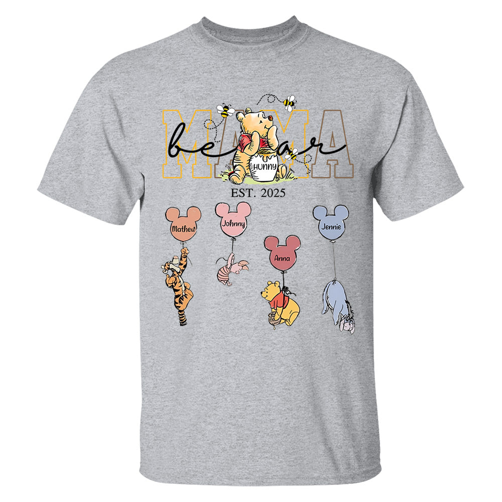 Mama Bear - Personalized Shirt For Mom Tu20