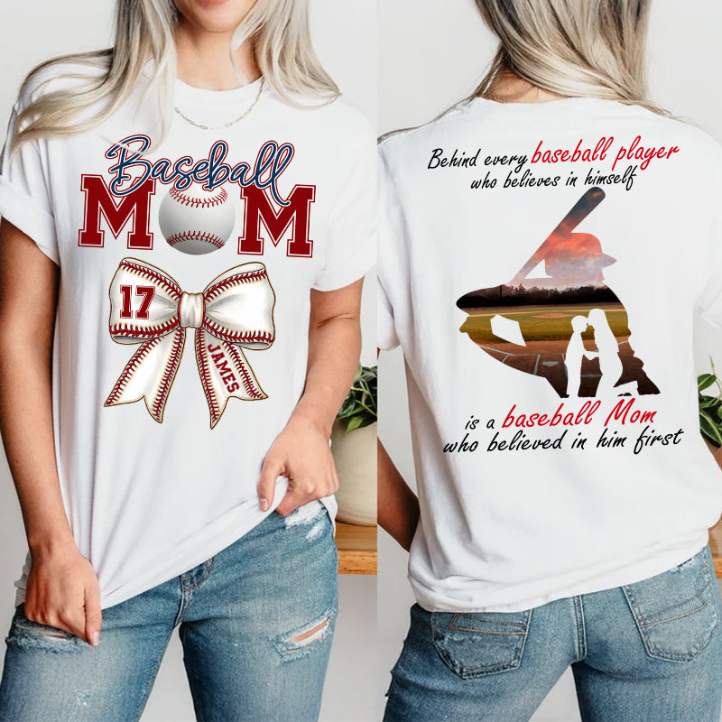 Personalized Baseball Shirt, Baseball Mom, Gift For Baseball Lover, A2110 Pt99