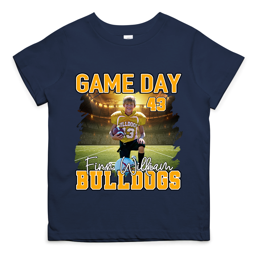 Game Day Football Personalized Shirt Custom Team Name