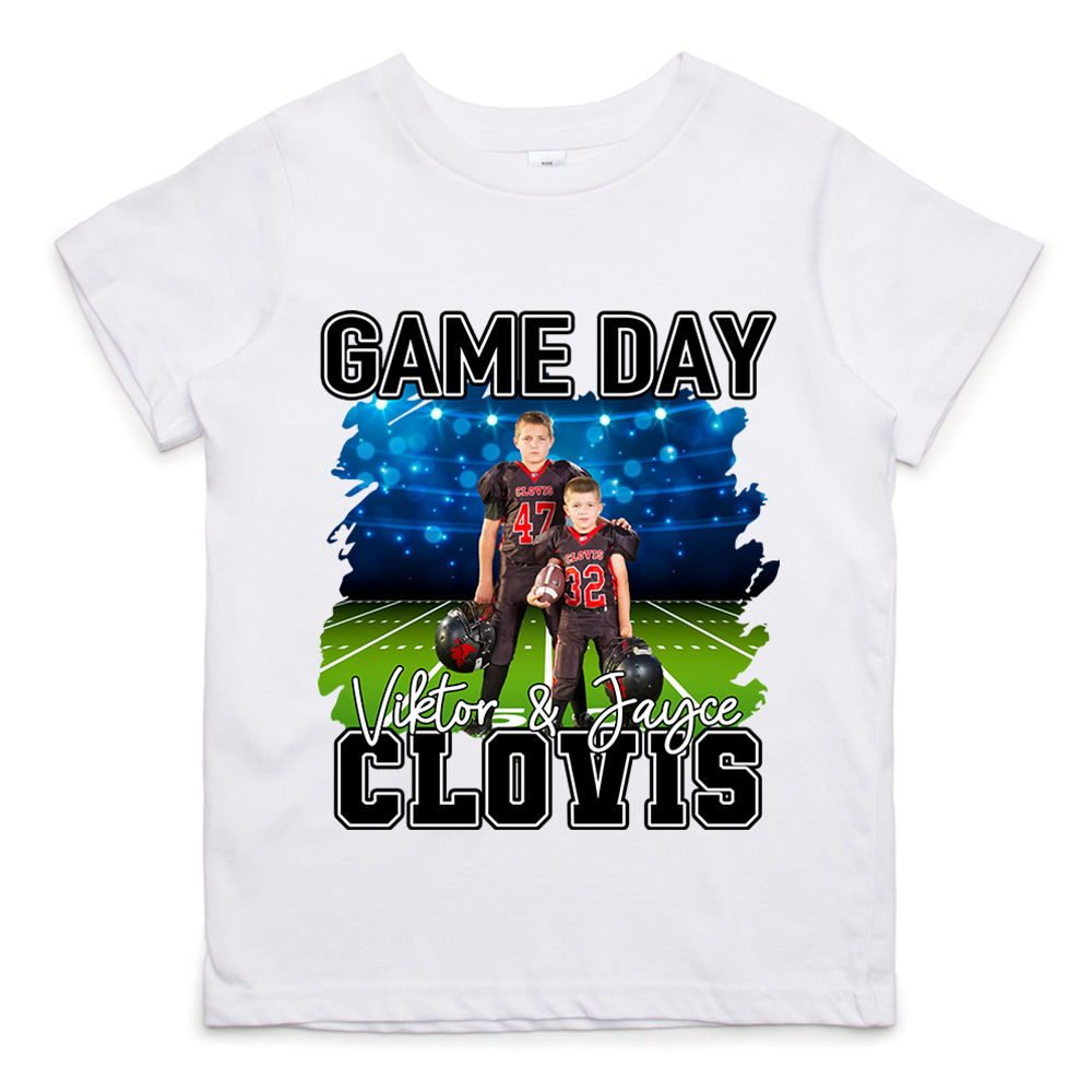 Game Day Football Personalized Shirt Custom Team Name