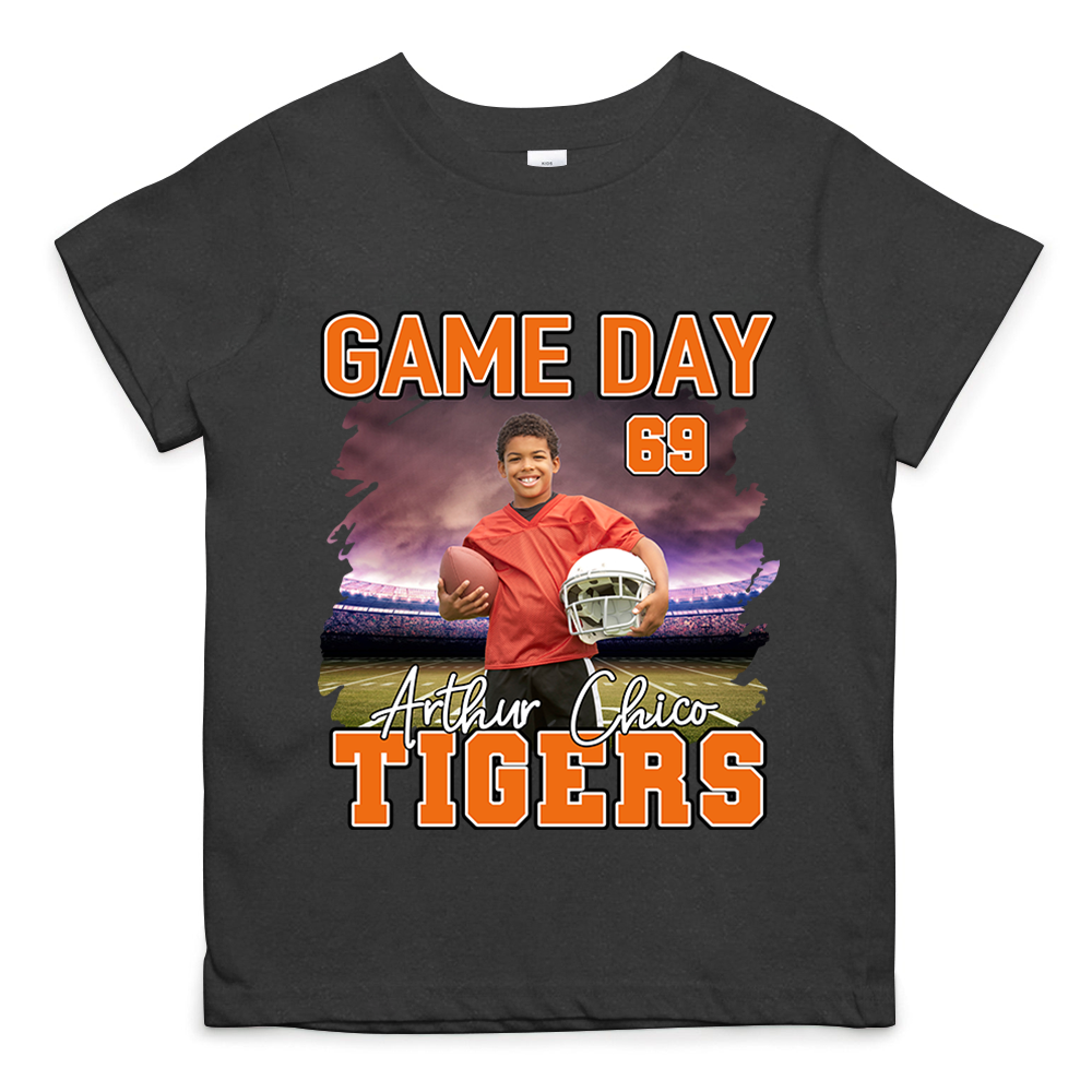 Game Day Football Personalized Shirt Custom Team Name