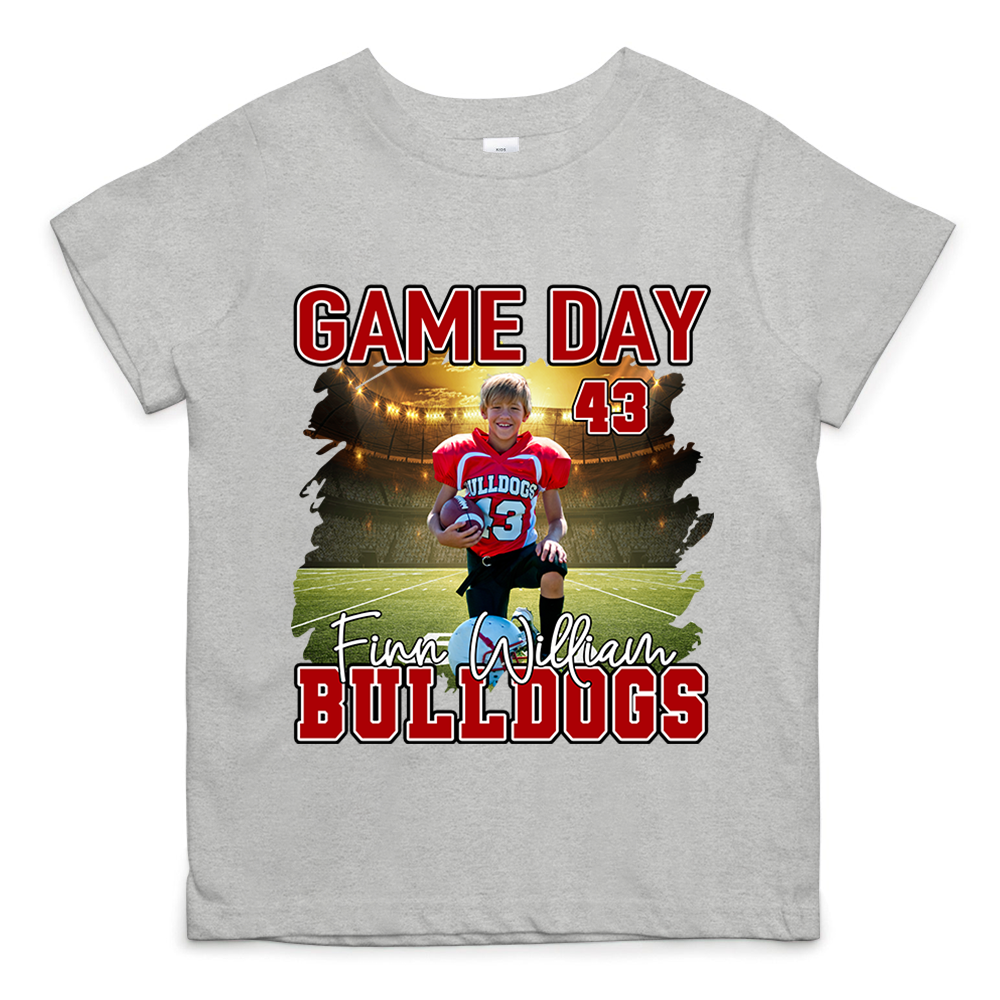 Game Day Football Personalized Shirt Custom Team Name