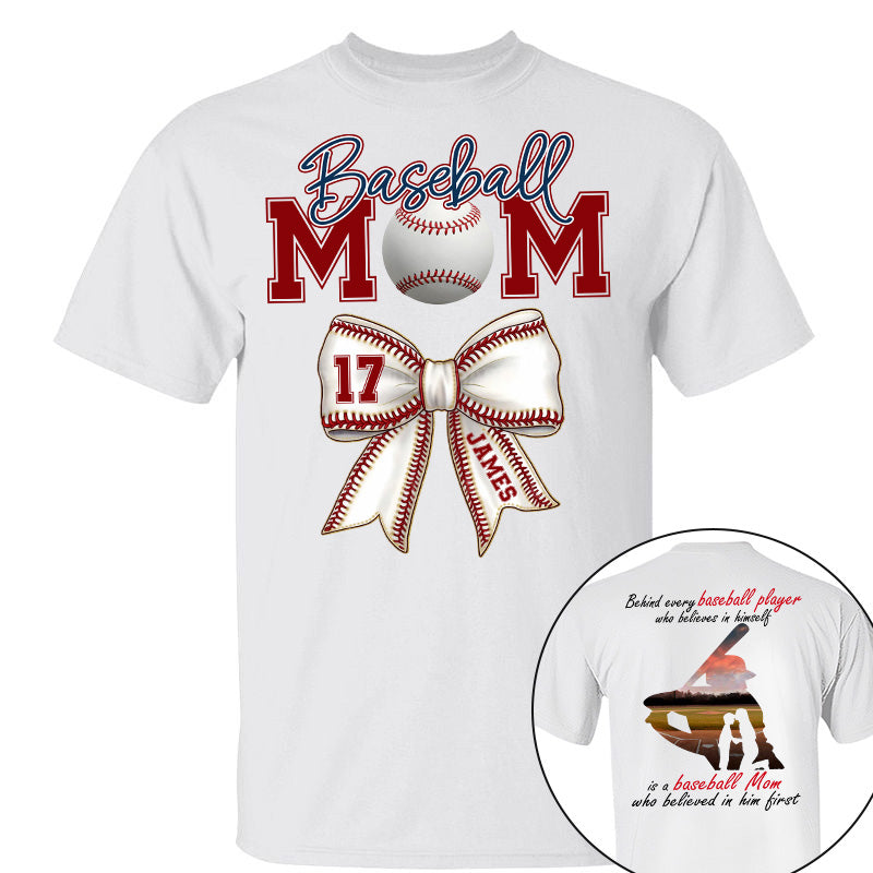 Personalized Baseball Shirt, Baseball Mom, Gift For Baseball Lover, A2110 Pt99