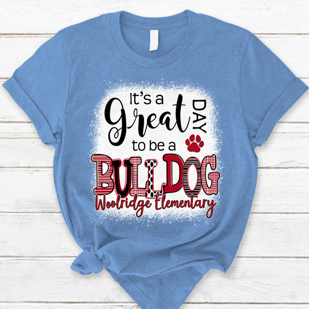 Personalized Shirt It's A Great Day To Be A Mascot School Spirit Shirt For Teacher H2511