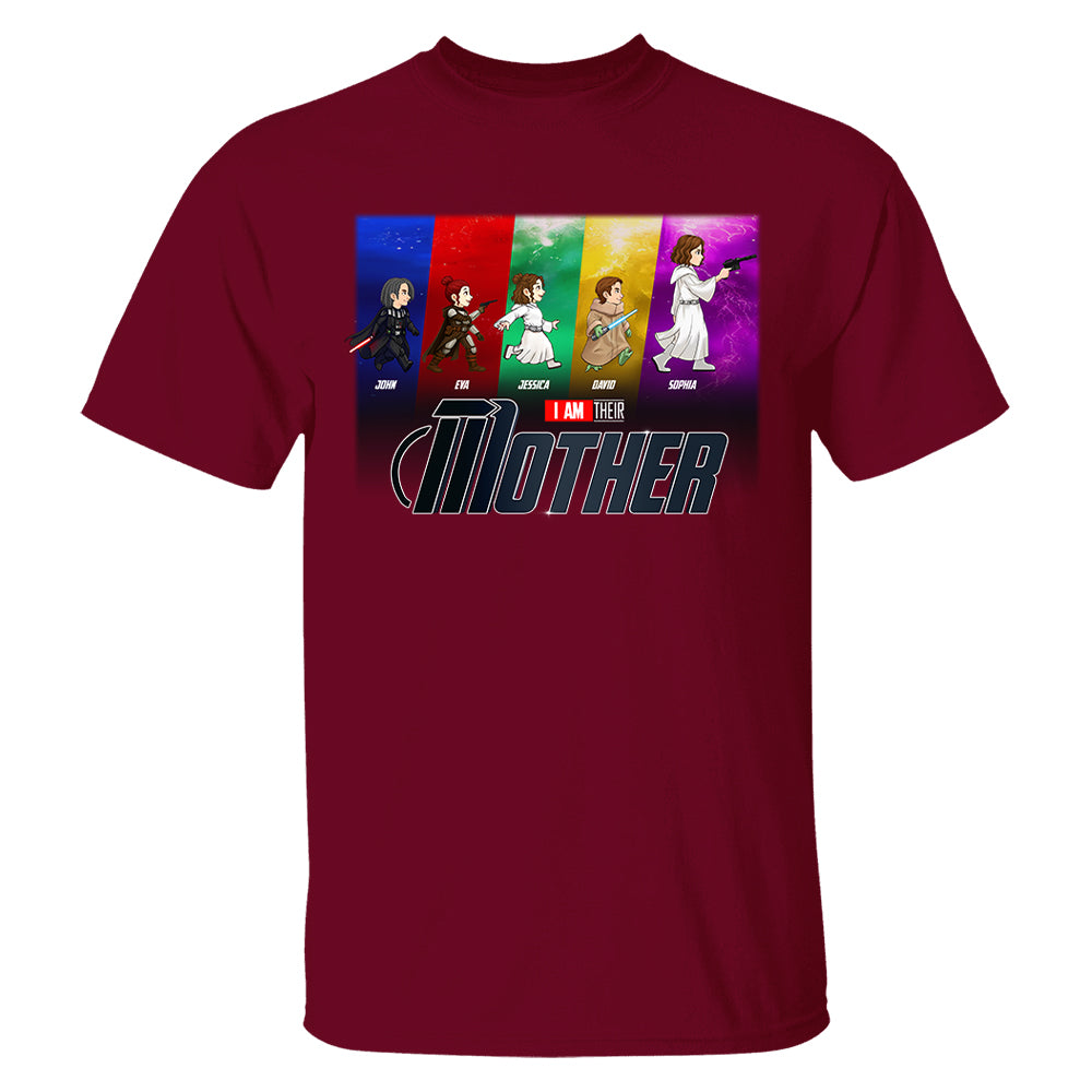 I Am Their Mother - Personalized Shirt For Mom Pt99