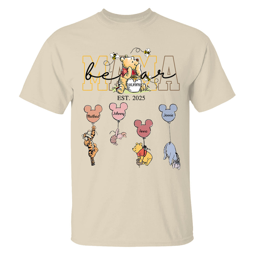 Mama Bear - Personalized Shirt For Mom Tu20