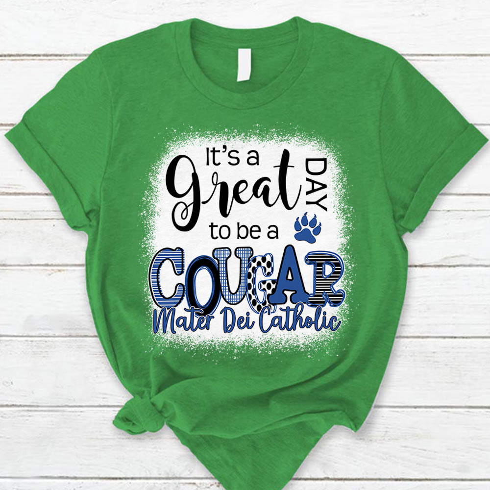 Personalized Shirt It's A Great Day To Be A Mascot School Spirit Shirt For Teacher H2511