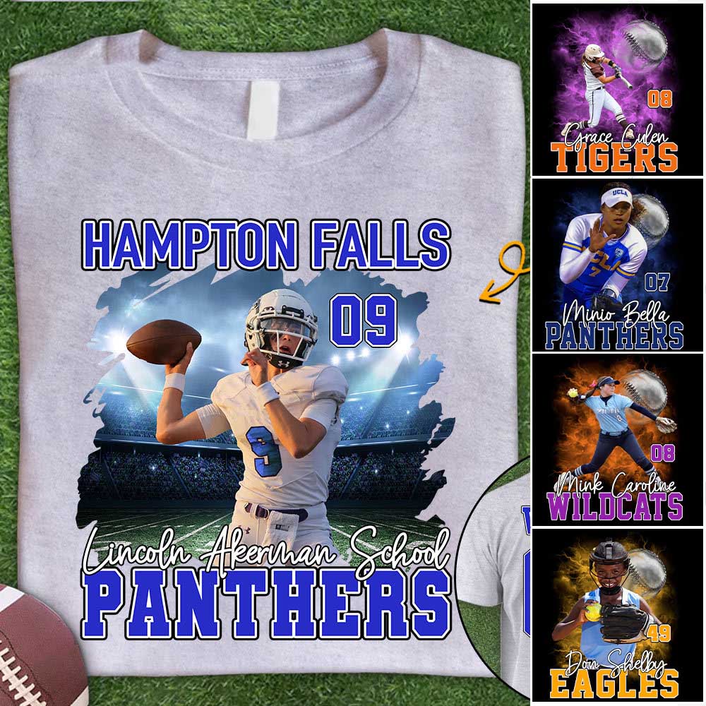 Football Personalized Shirt Custom Game Day Gift For Football Player