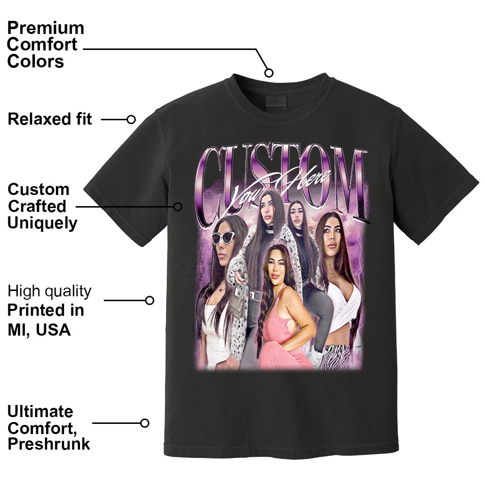 Custom Bootleg Rap Tee Custom Your Girlfriend Boyfriend Vintage Graphic 90s Tshirt