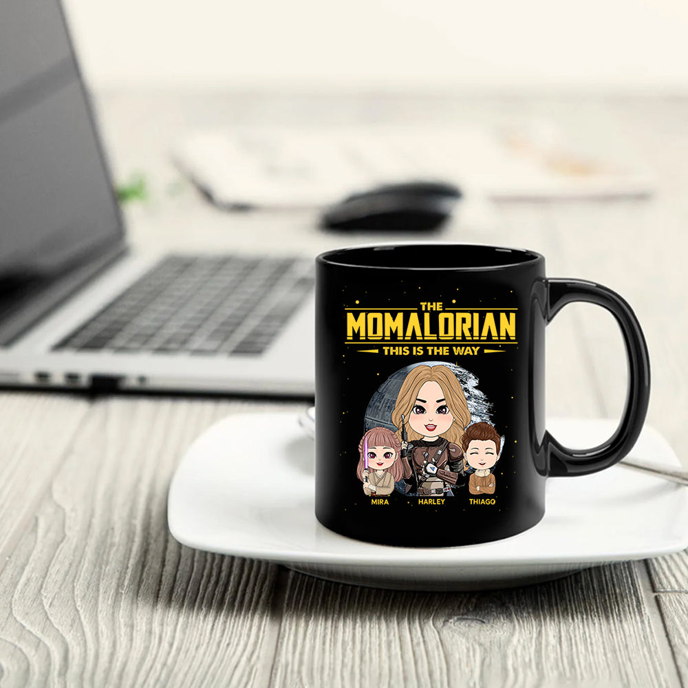 The Momalorian - Personalized Mug Gift For Mom Grandma