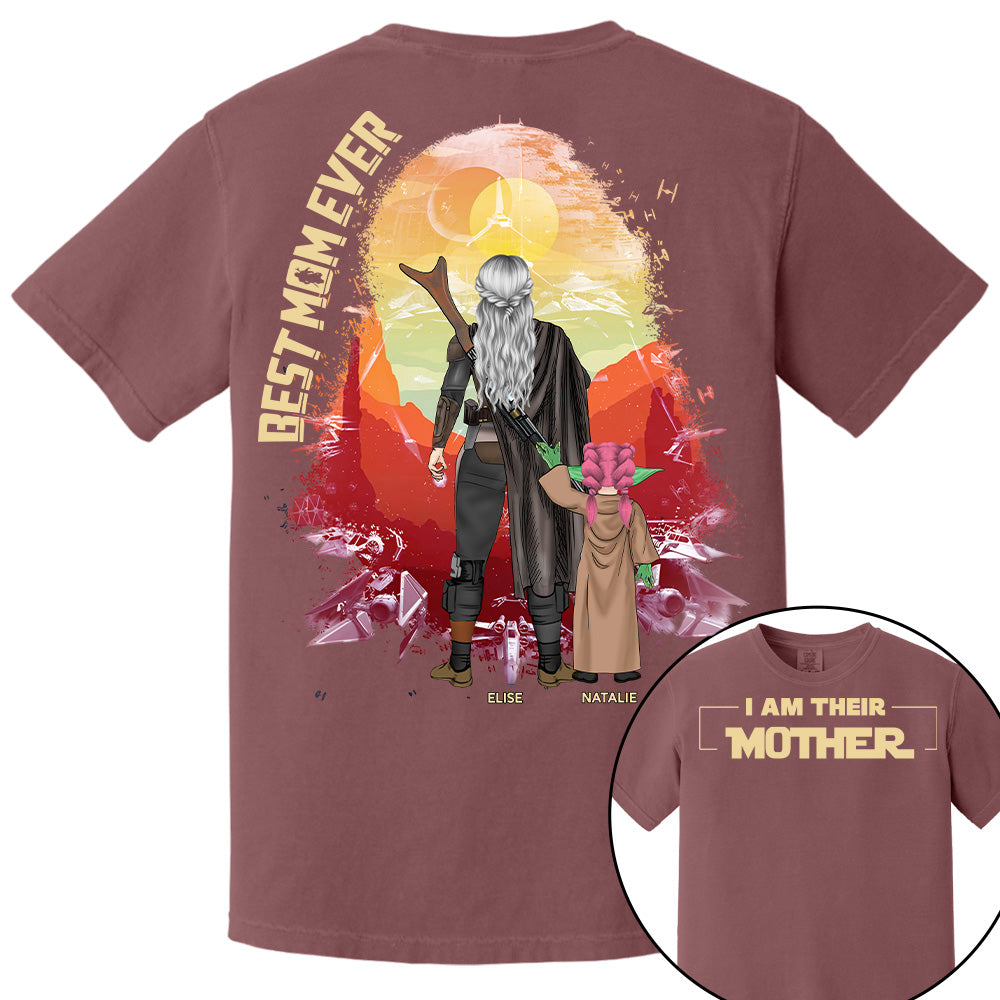 I Am Their Mother Custom Shirt For Mom - Mother's Day Gift 2025 New