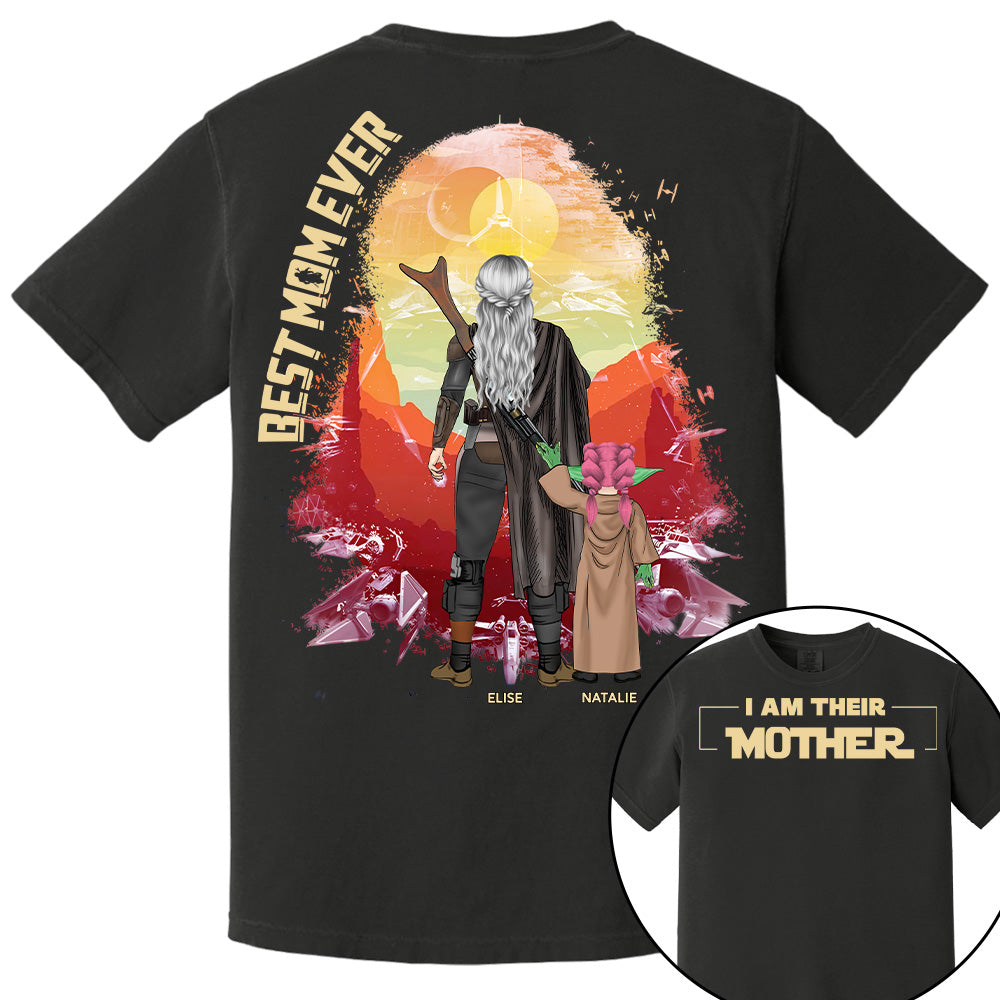 I Am Their Mother Custom Shirt For Mom - Mother's Day Gift 2025 New