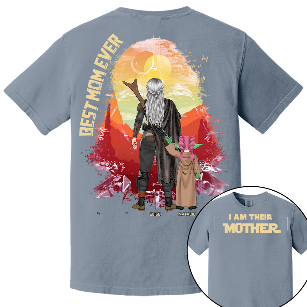 I Am Their Mother Custom Shirt For Mom - Mother's Day Gift 2025 New