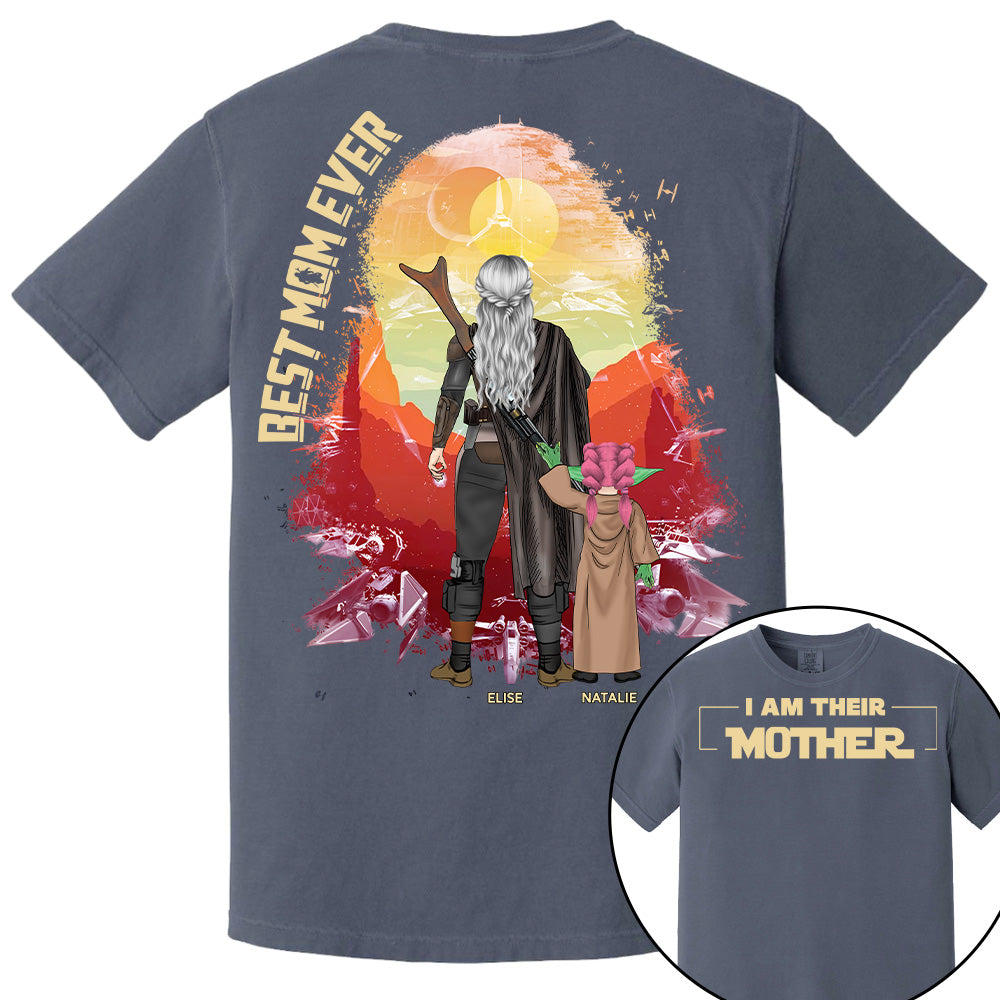 I Am Their Mother Custom Shirt For Mom - Mother's Day Gift 2025 New