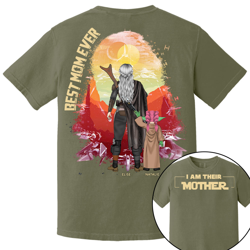 I Am Their Mother Custom Shirt For Mom - Mother's Day Gift 2025 New