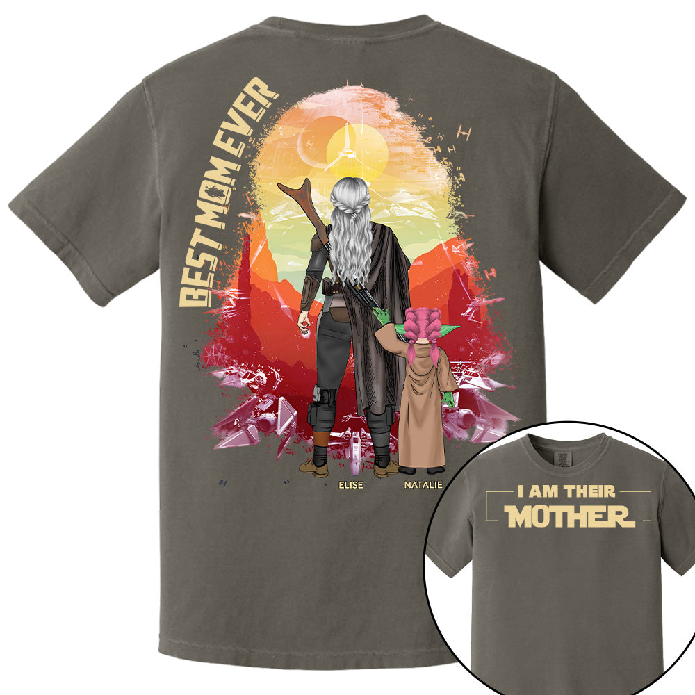 I Am Their Mother Custom Shirt For Mom - Mother's Day Gift 2025 New