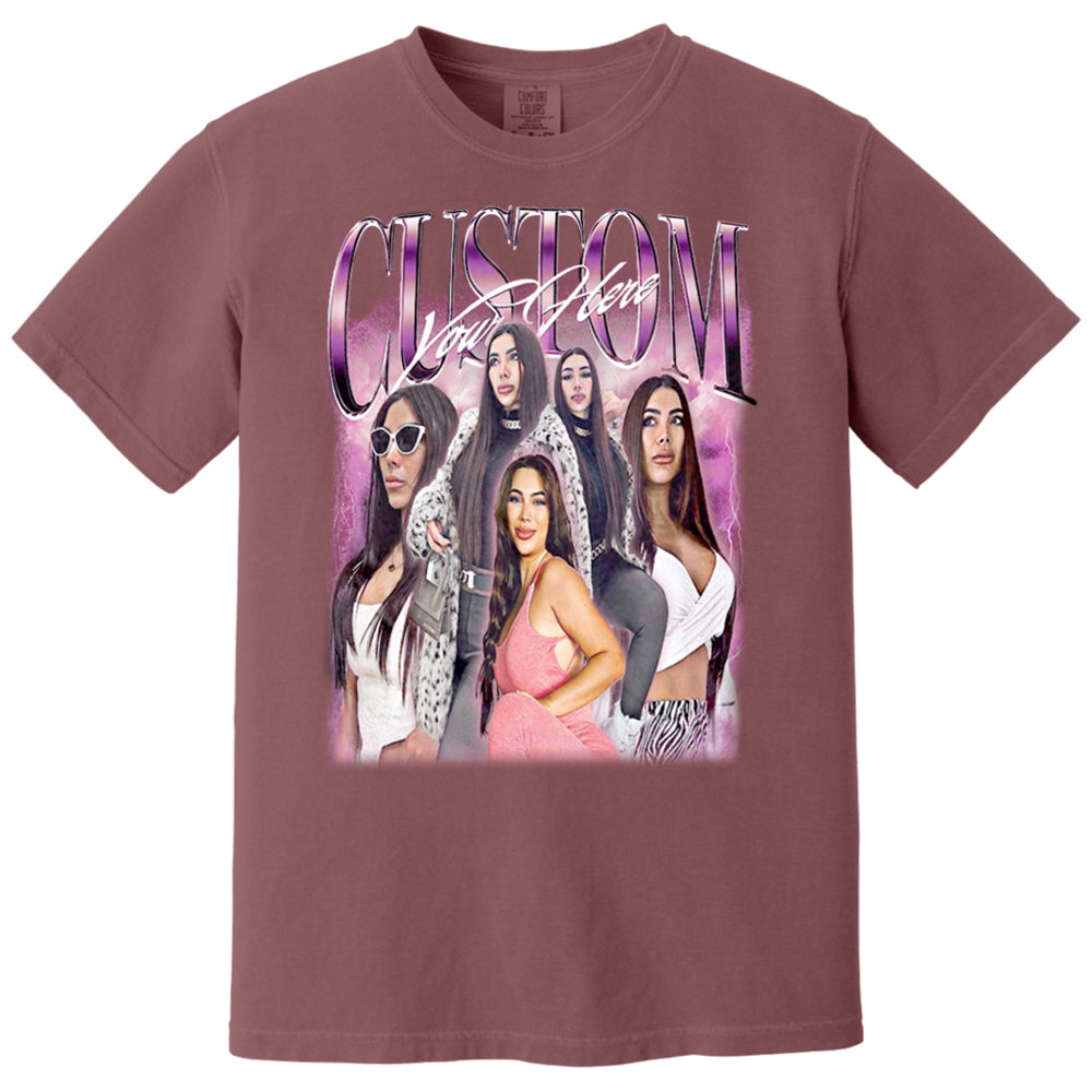 Custom Bootleg Rap Tee Custom Your Girlfriend Boyfriend Vintage Graphic 90s Tshirt