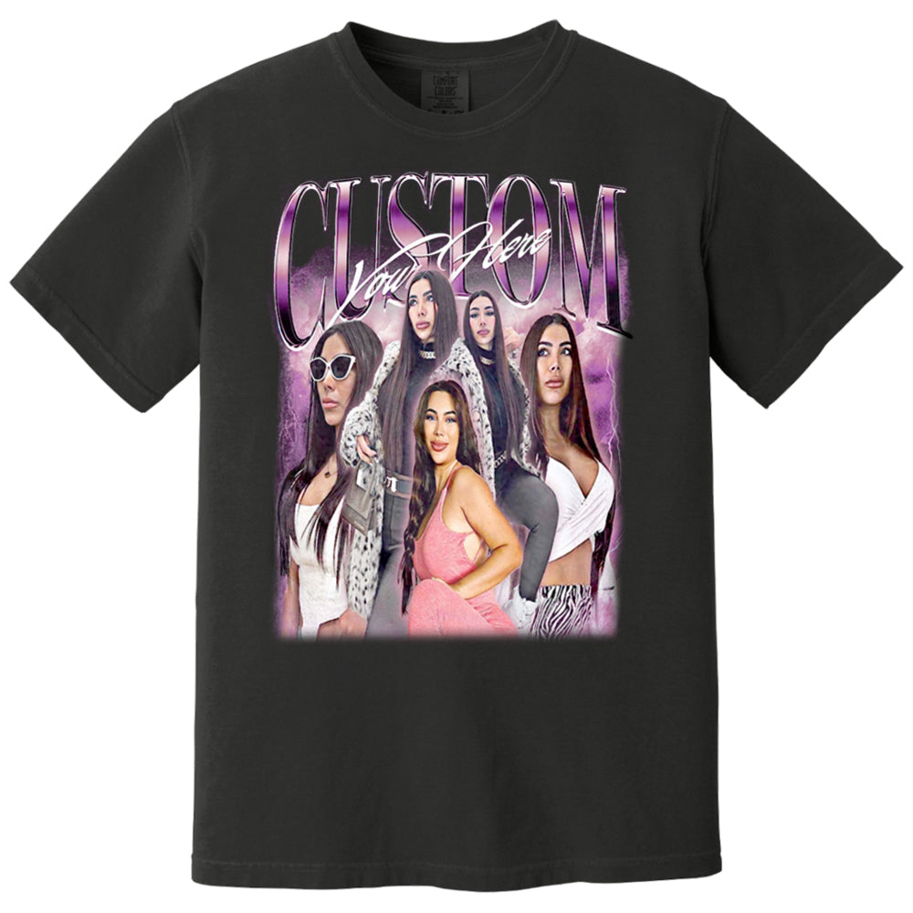 Custom Bootleg Rap Tee Custom Your Girlfriend Boyfriend Vintage Graphic 90s Tshirt