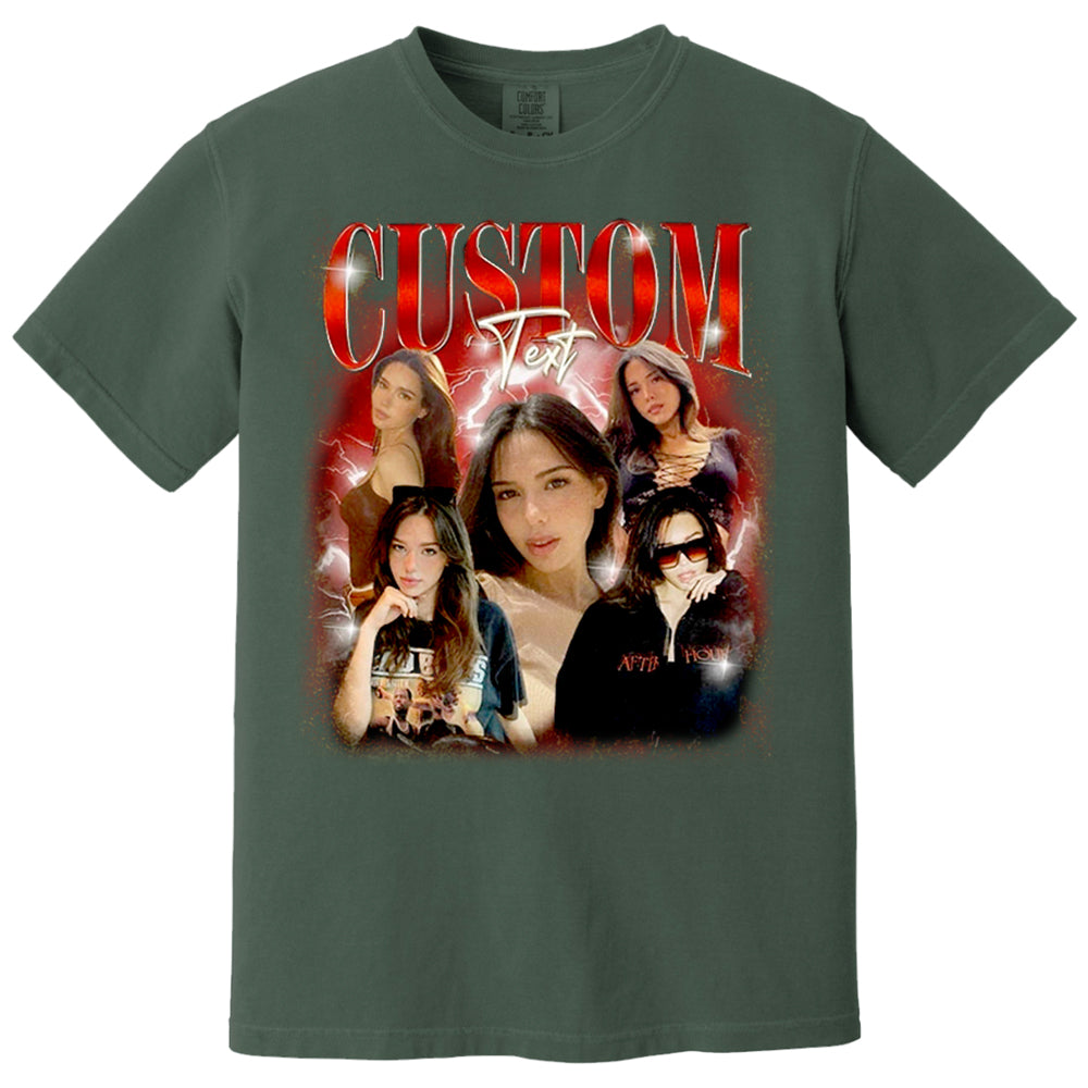 Custom Bootleg Rap Tee Custom T-Shirts with Picture