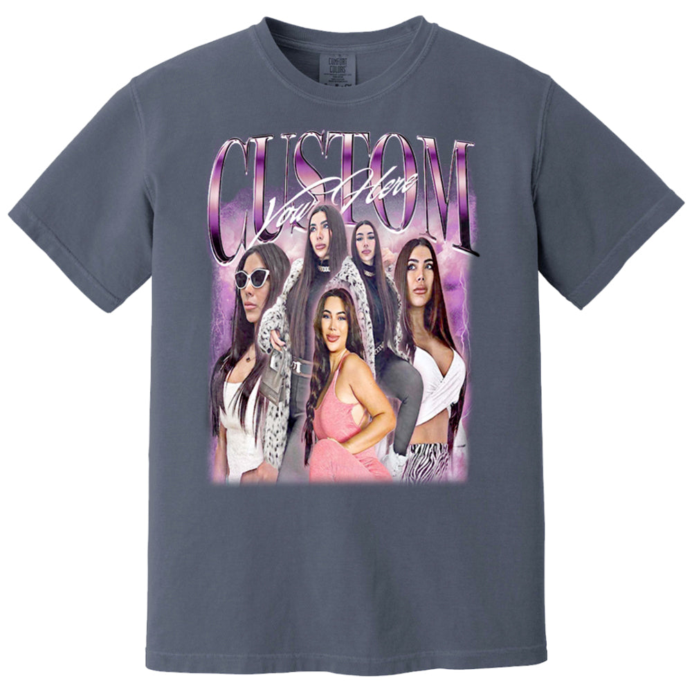 Custom Bootleg Rap Tee Custom Your Girlfriend Boyfriend Vintage Graphic 90s Tshirt