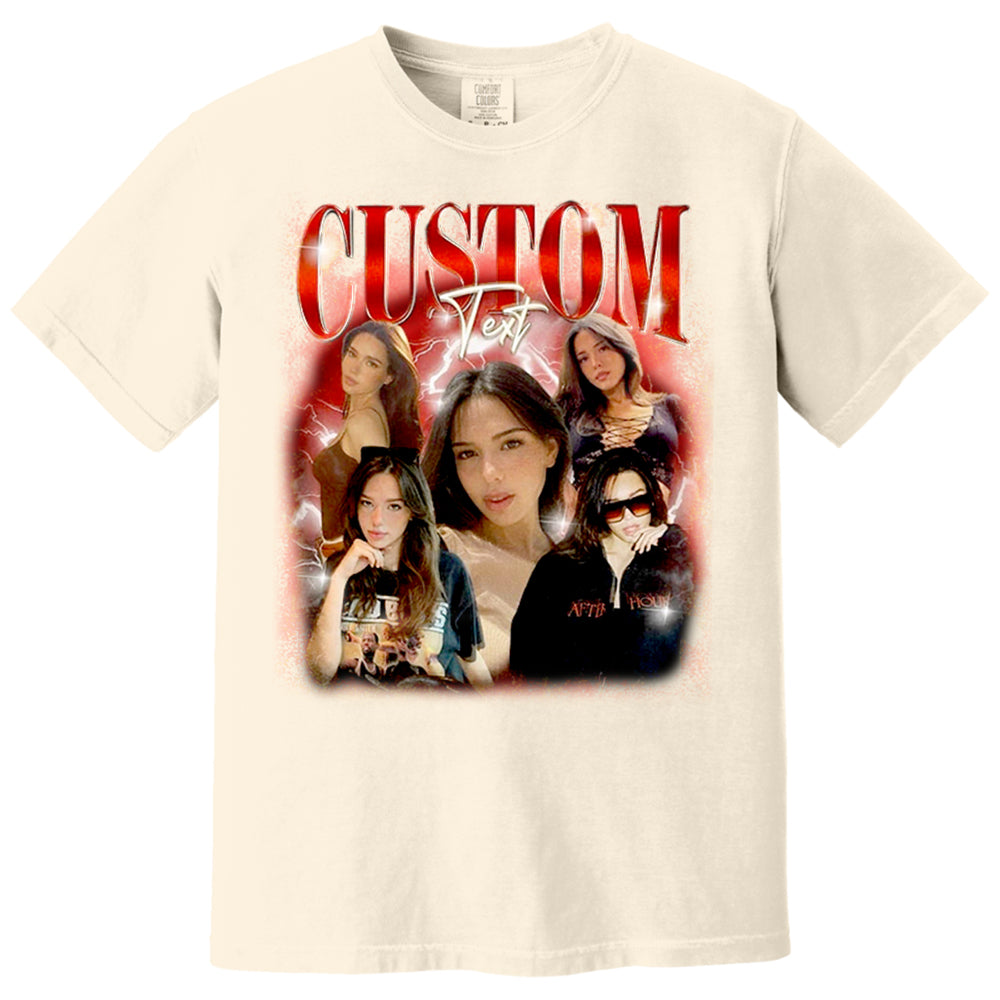 Custom Bootleg Rap Tee Custom T-Shirts with Picture