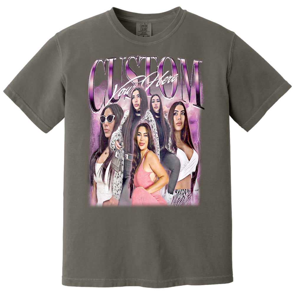 Custom Bootleg Rap Tee Custom Your Girlfriend Boyfriend Vintage Graphic 90s Tshirt