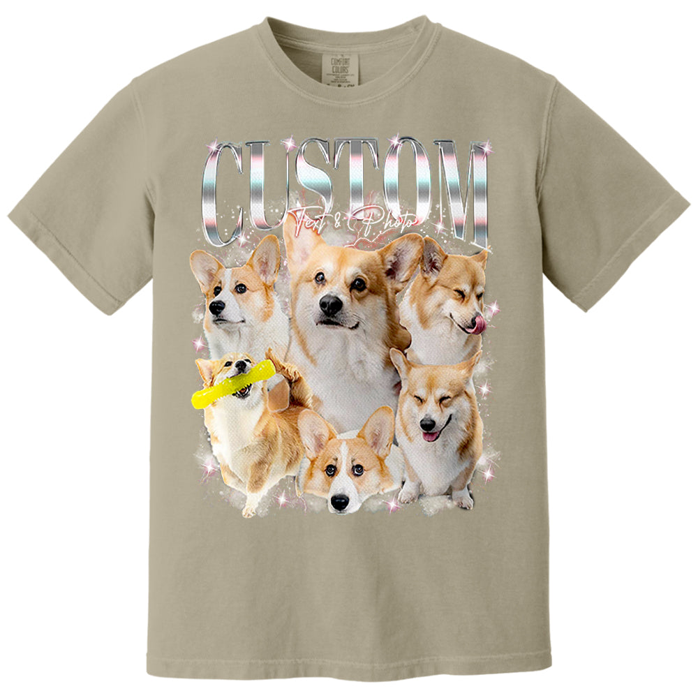 Custom Your Photo Bootleg Rap Shirt Custom Girlfriend Face Shirt for Boyfriend