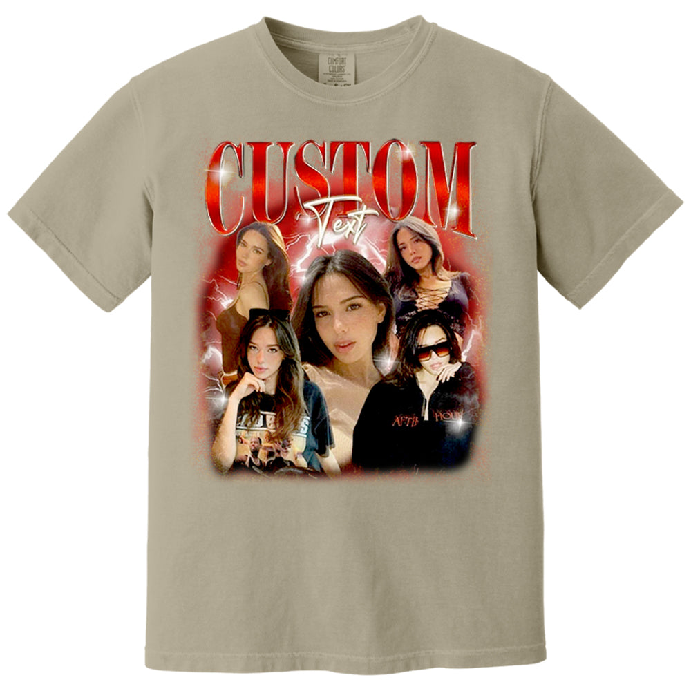 Custom Bootleg Rap Tee Custom T-Shirts with Picture