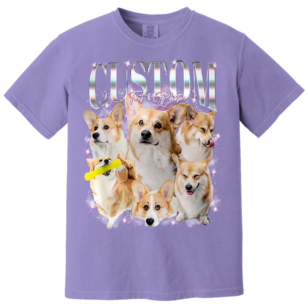 Custom Your Photo Bootleg Rap Shirt Custom Girlfriend Face Shirt for Boyfriend