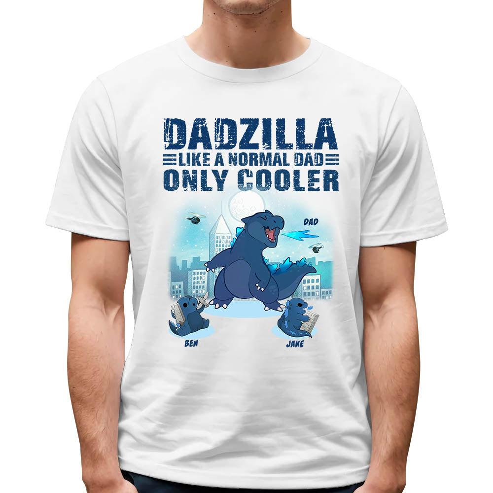Dadzilla Father Of The Monsters Custom Shirt For Dad