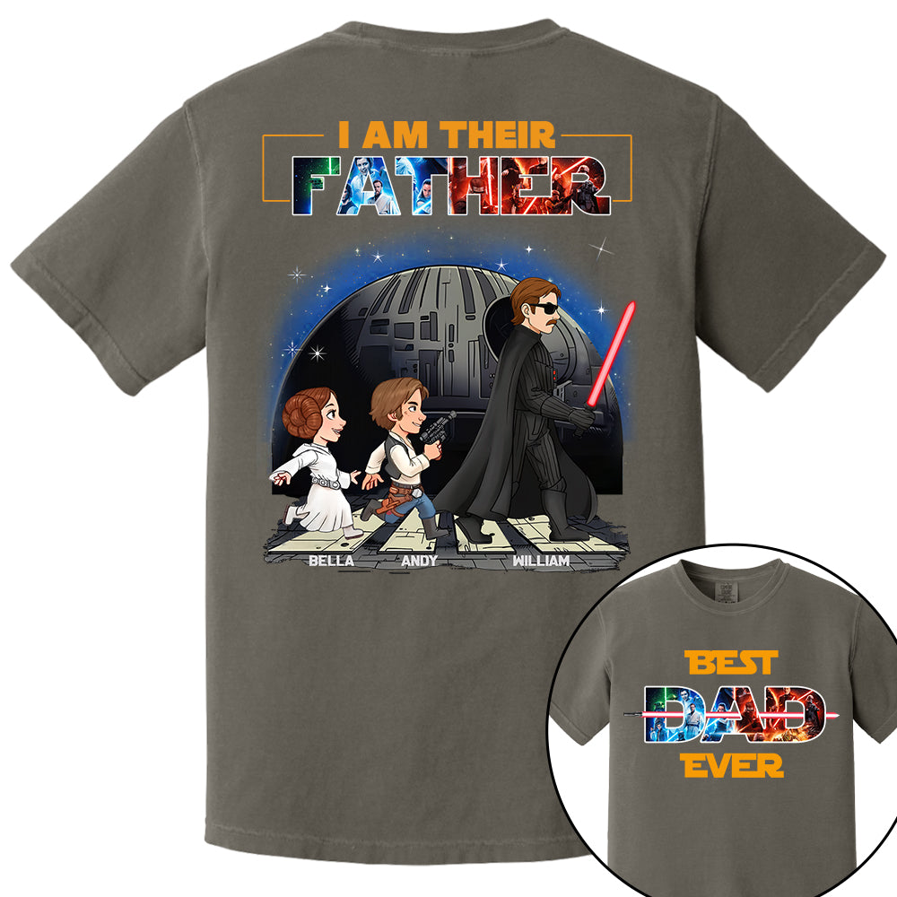 I Am Their Father - Personalized Shirt Gift For Dad, Father's Day T1807 Tm01