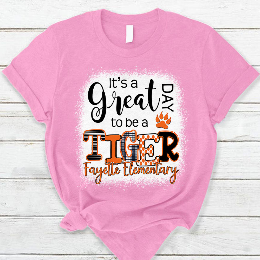 Personalized Shirt It's A Great Day To Be A Mascot School Spirit Shirt For Teacher H2511