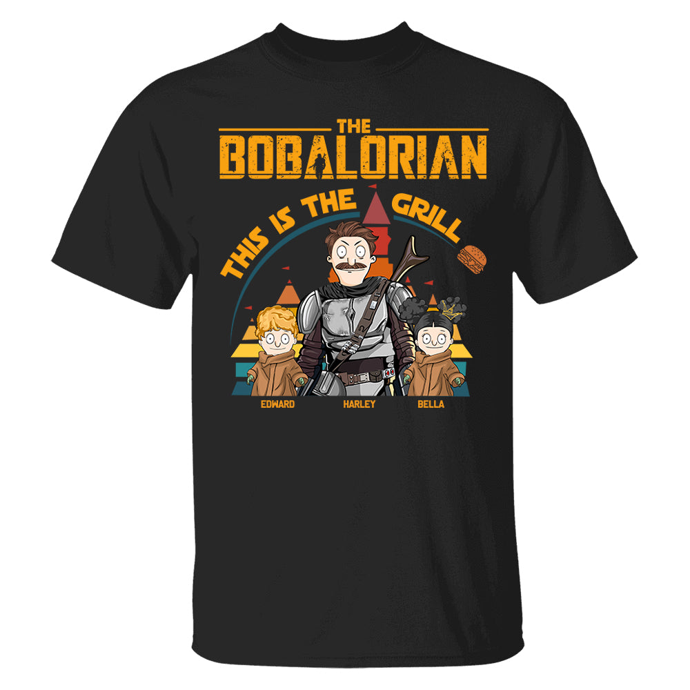 The Bobalorian This Is The Gill Personalized Shirt Gift For Dad - Custom Father's Day Gift 2025 Tu24