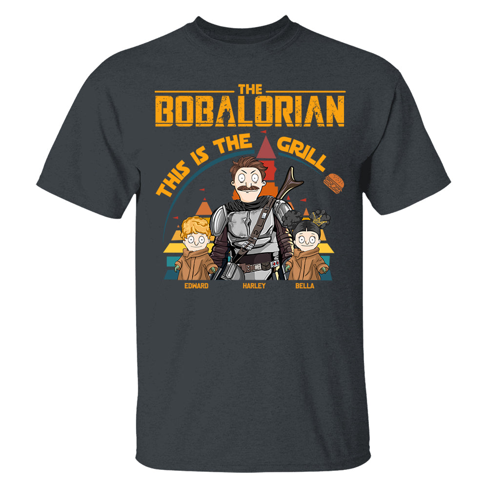 The Bobalorian This Is The Gill Personalized Shirt Gift For Dad - Custom Father's Day Gift 2025 Tu24